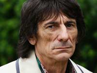 Rock star Ronnie Wood Rock star Ronnie Wood