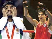 Olympics Medal Winners Sushil, Vijender Retu Olympics Medal Winners Sushil, Vijender Retu