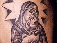 Virgin Mary Tattoo On Man's Back Sells For $