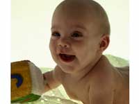 Baby's Smile Gives Mum A 'Natural High'