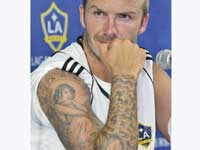 David Beckham's Tattoo