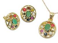 Navaratna Pendant