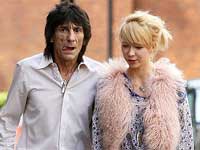 Ronnie Wood & Ekaterina Ivanova Ronnie Wood & Ekaterina Ivanova