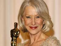 Helen Mirren after winning the Oscar Helen Mirren after winning the Oscar