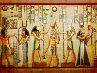 An Egyptian painting
