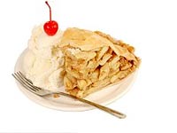 Baked Apple And Ice Cream