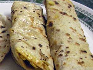 Sweet Potato Chapati