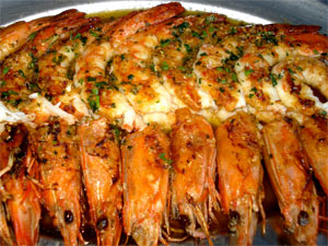 Butter Garlic Prawns
