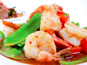 Stir Fried Prawns