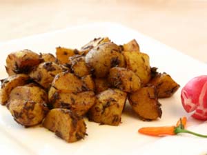 Spicy Chilly Potatoes – Easy New Year Party Snack