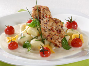 Creamy Chicken With Gnochhi: Italianino! Creamy Chicken With Gnochhi: Italianino!