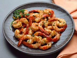 Ginger Lime Prawns: Chinese Starters