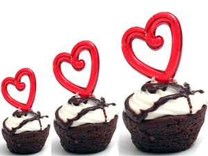 Homemade & Special Valentine Brownies Homemade & Special Valentine Brownies