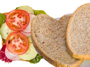Easy Heart Shaped Vegetable Sandwich