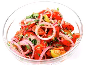 Yummy & Tangy Tomato Cucumber Salad! Yummy & Tangy Tomato Cucumber Salad!