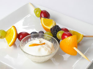 Fruit Kebabs: Holi Treat For Kids! Fruit Kebabs: Holi Treat For Kids!