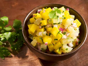 Sweet & Spicy Mango Salsa Recipe!