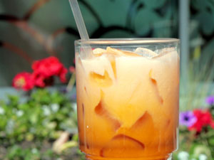 Iced Tea With Ice Cream: Summer Drink! Iced Tea With Ice Cream: Summer Drink!