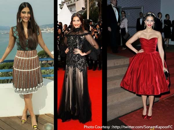 Sonam's Vintage Look At Cannes 2012 Sonam's Vintage Look At Cannes 2012