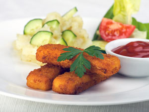 Fish Fingers: Delicious Crunchy Sticks Fish Fingers: Delicious Crunchy Sticks