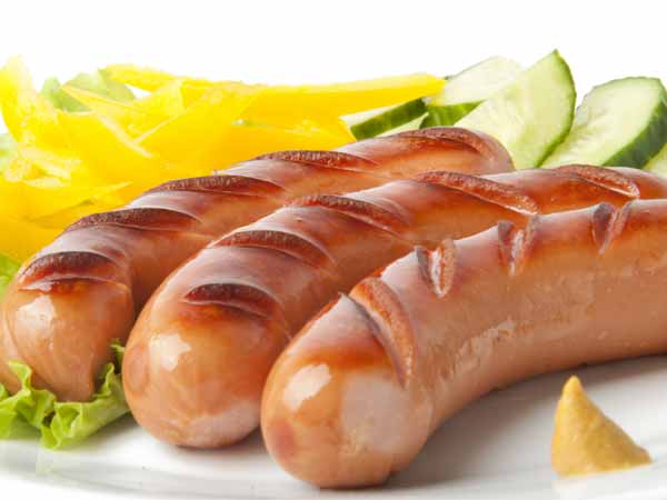 Grilled Chicken Sausages Grilled Chicken Sausages