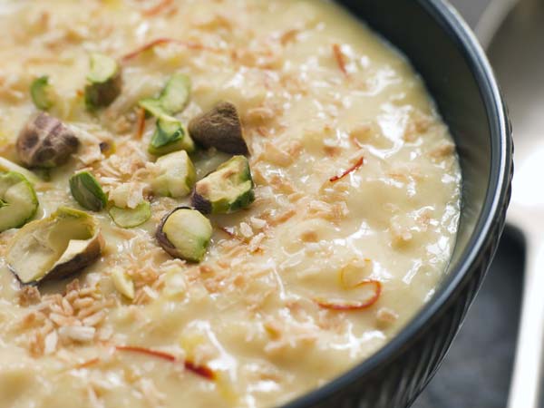Kesar Pista Kheer: An Indian Sweet Dish Kesar Pista Kheer: An Indian Sweet Dish