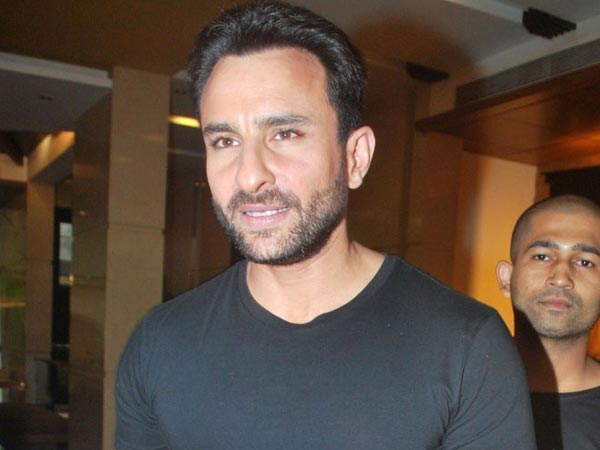 Saif Goes Black And Blue Saif Goes Black And Blue