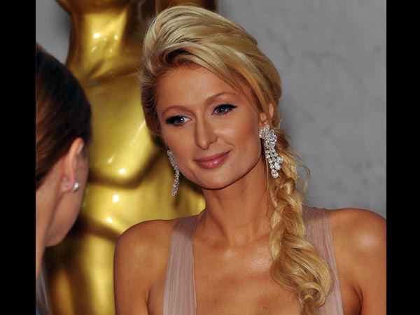 Paris Hilton's Shiny Party Braid Paris Hilton's Shiny Party Braid