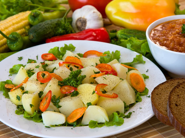 Yummy Potato Vegetable Salad Recipe Yummy Potato Vegetable Salad Recipe
