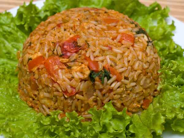 Spicy Tomato Garlic Rice Recipe Spicy Tomato Garlic Rice Recipe