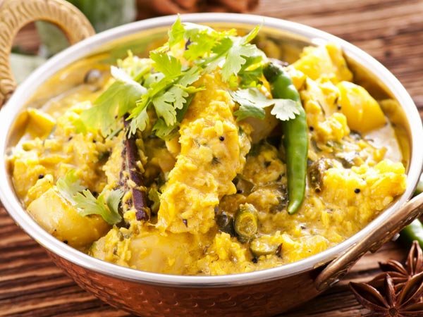 Aratikaaya Masala Pulusu: Plantain Curry Aratikaaya Masala Pulusu: Plantain Curry