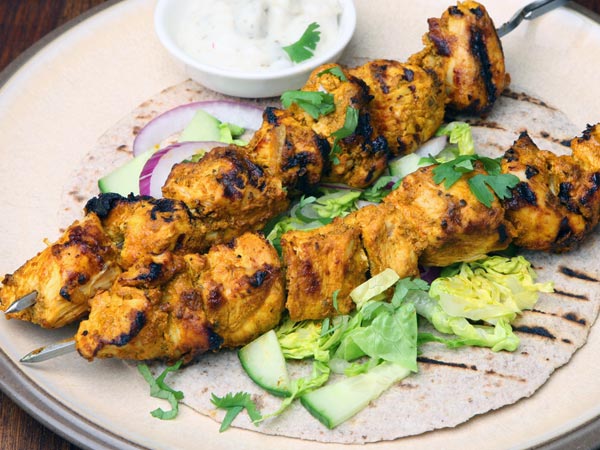 Appetising Mango Chicken Skewers Appetising Mango Chicken Skewers