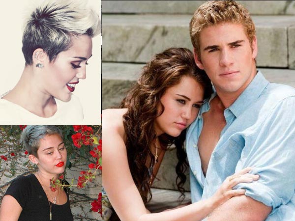 Miley Cyrus Reappears With Blue Hair! Miley Cyrus Reappears With Blue Hair!