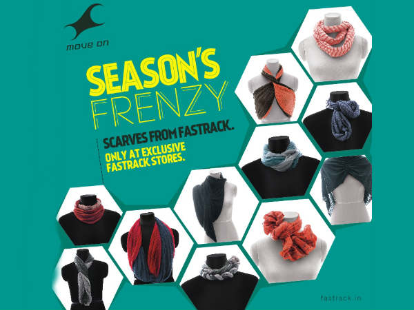 Fashionable Fastrack Scarves Fashionable Fastrack Scarves
