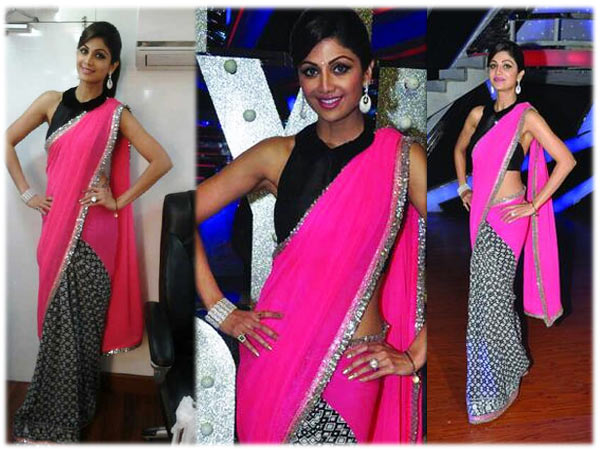 Shilpa Glitters In Manish Malhotra Shilpa Glitters In Manish Malhotra