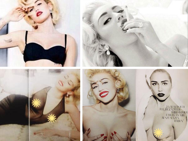 OMG! Miley Cyrus On German Vogue Mag! OMG! Miley Cyrus On German Vogue Mag!