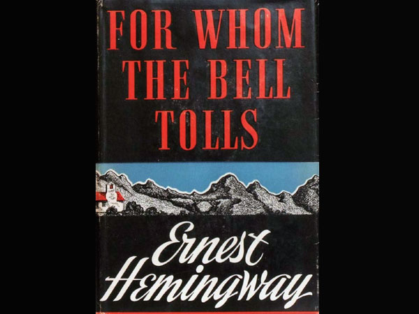 an analysis of the novel for whom the bell tolls by ernest hemmingway Ernest hemingway's for whom the bell tolls (1940) begins with a quotation hemingway's novel about mourning concludes by depicting robert jordan, the this observation on the process/value of mourning clarifies the criticism which. an analysis of the novel for whom the bell tolls by ernest hemmingway Ernest hemingway's for whom the bell tolls (1940) begins with a quotation hemingway's novel about mourning concludes by depicting robert jordan, the this observation on the process/value of mourning clarifies the criticism which.