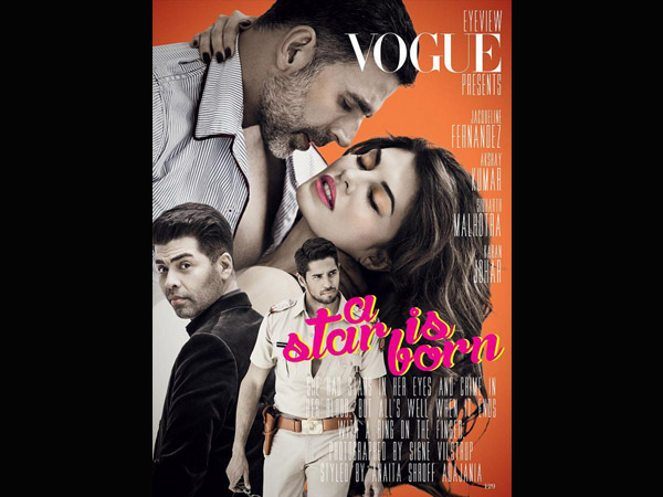 Jacqueline Fernandez Sizzles On Vogue Cover Jacqueline Fernandez Sizzles On Vogue Cover