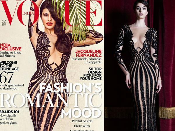 Jacqueline Fernandez Sizzles On Vogue Cover Jacqueline Fernandez Sizzles On Vogue Cover