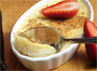 White Chocolate Rice Custard White Chocolate Rice Custard