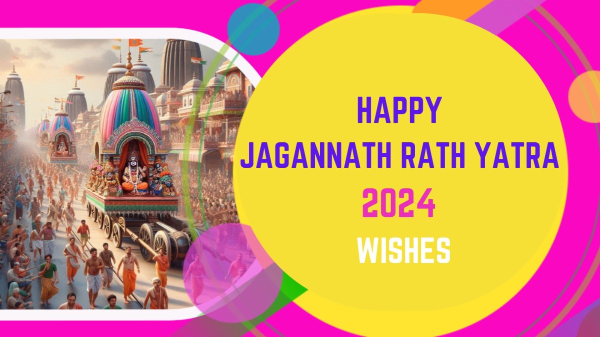 Happy Jagannath Rath Yatra 2024 Wishes, Greetings, Images, Messages, Twitter Status And Instagram Captions