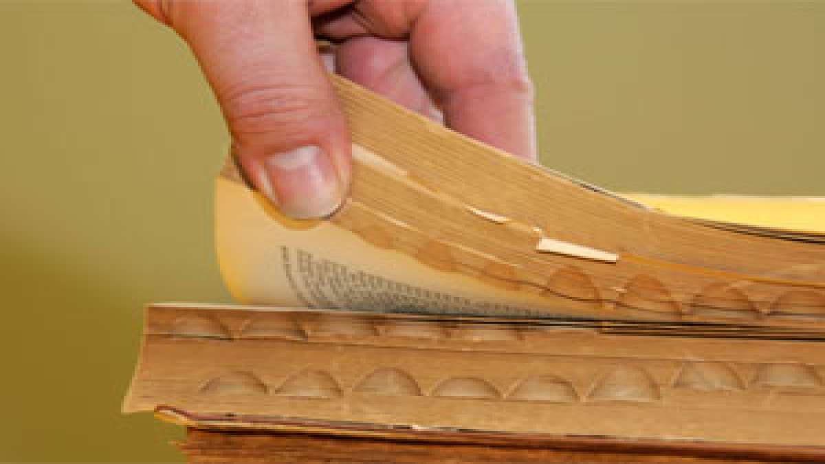 How To Preserve Old Books?