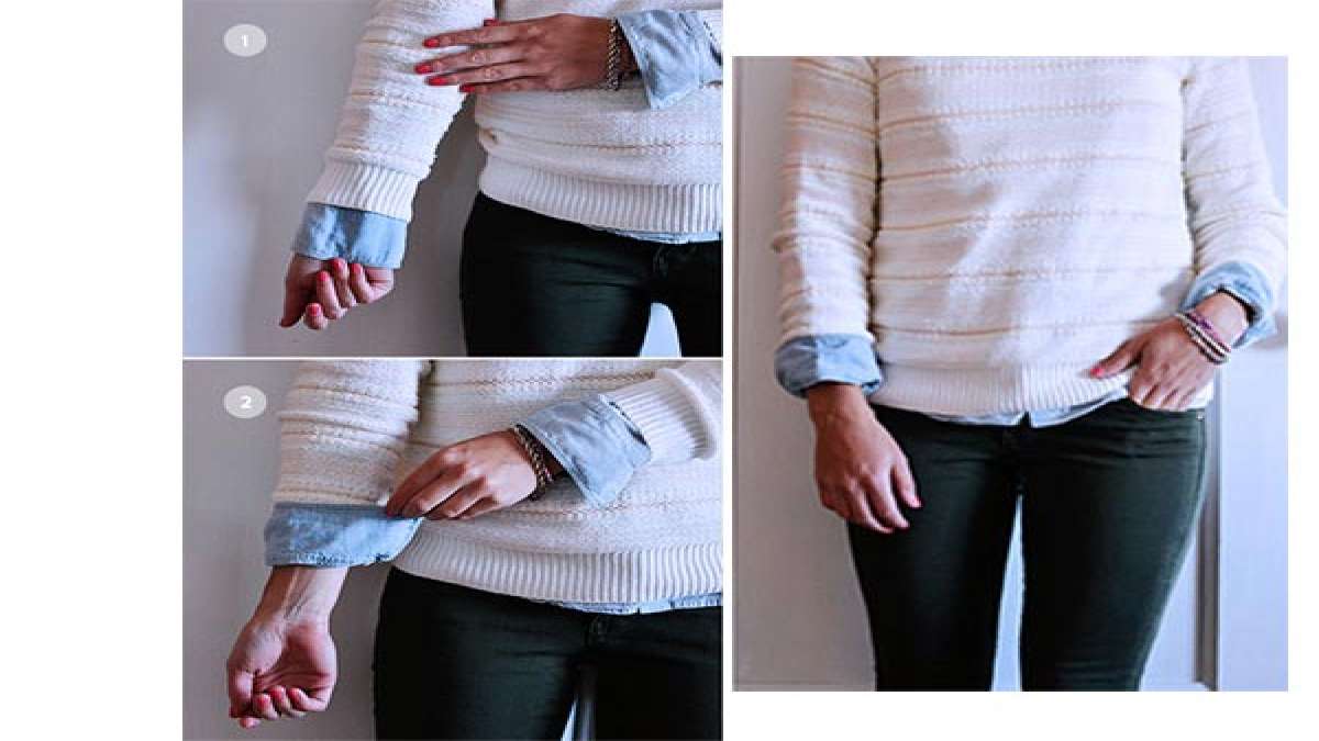 6 Awesome & Super Fun Ways To Roll Your Shirt Sleeves Up! LikeABoss