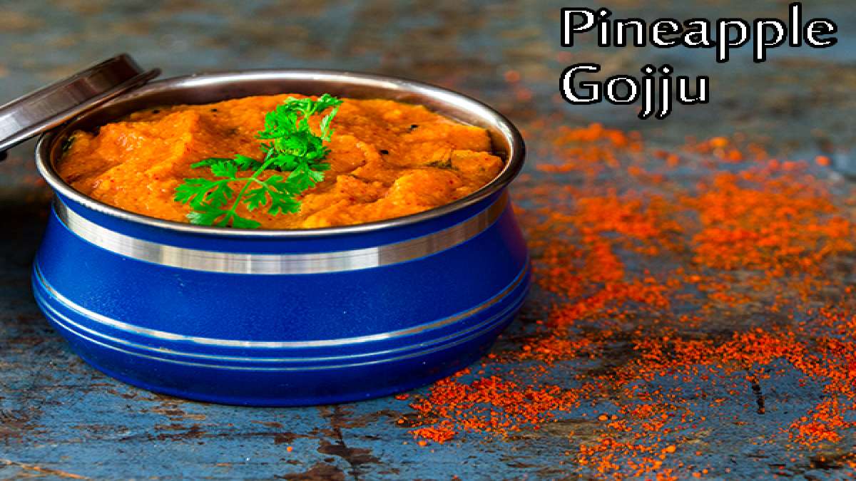 Pineapple Gojju Recipe How To Make Pineapple Menaskai