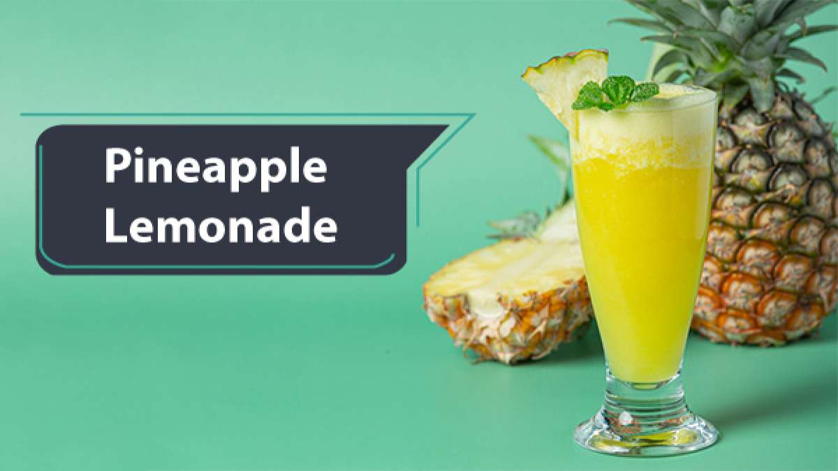 Summer Drinks And Coolers How To Prepare Pineapple Lemonade With Just