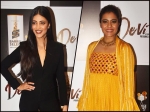 Kajol And Shruti Haasan Give Us Gorgeous Fashion Moment  At Devi Screening