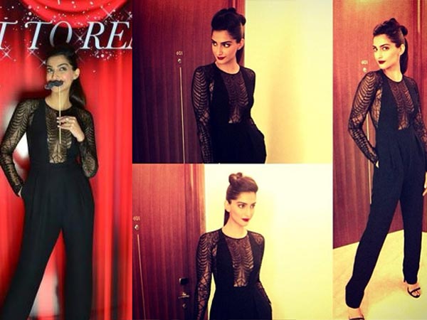 gucci jumpsuit black