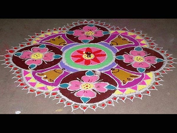 Rangoli Designs For Diwali Decorations - Boldsky.com