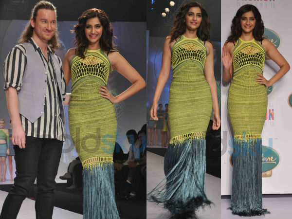 Sonam Kapoor Walks At SIFW - Boldsky.com