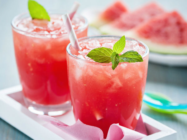 Watermelon Smoothie With Yogurt Recipe - Boldsky.com